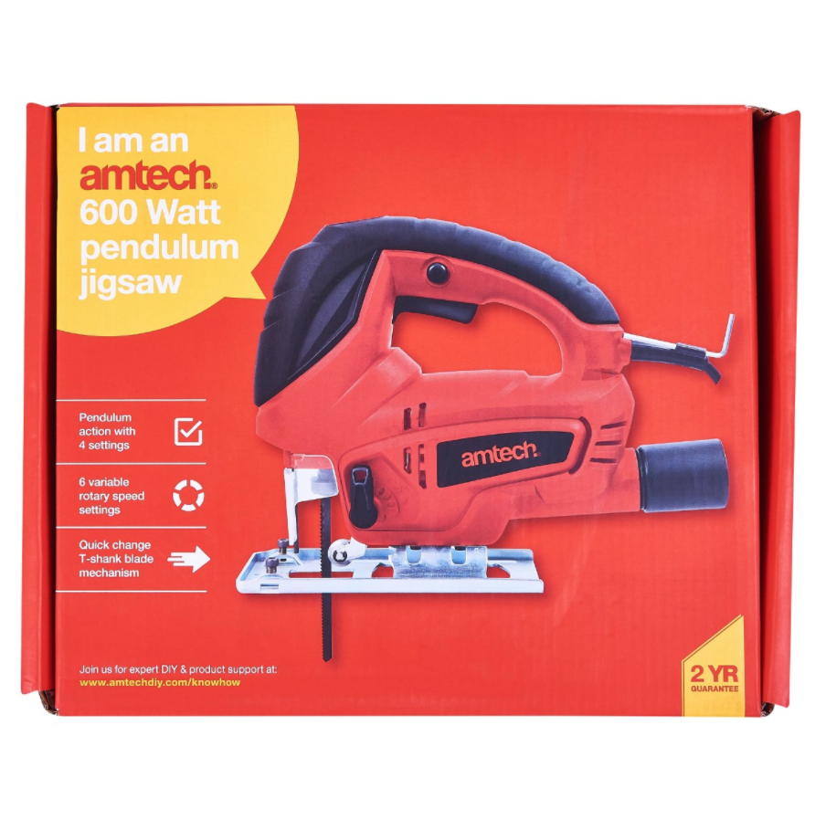 Amtech 600W Pendulum Jigsaw - Image 2